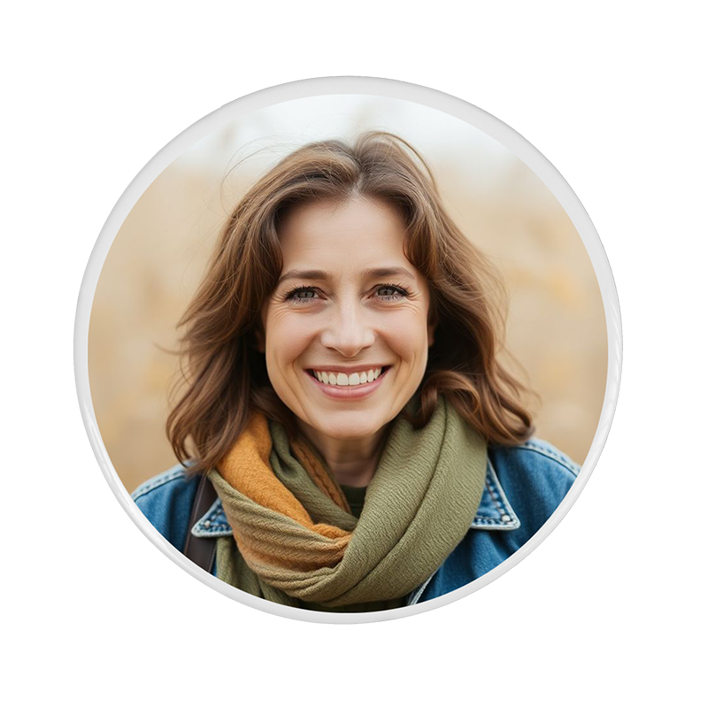 Πορσελάνη στρόγγυλη